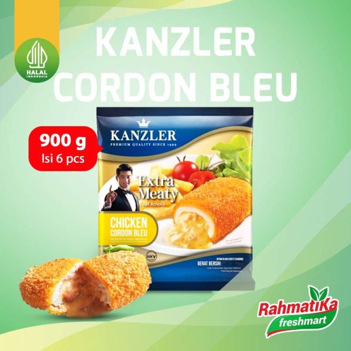 Kanzler Chicken Cordon Bleu 900 gr