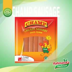 Champ Chicken Sausage / Champ Sosis Ayam Isi 15 Pcs