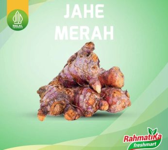 Jahe Merah Segar / Jahe Merah Fresh 250 gram