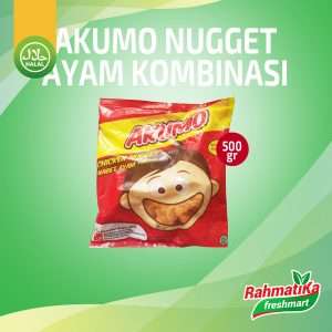 Akumo Chicken Nugget Ayam / Naget Kombinasi 500 gr