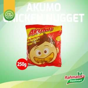 Akumo Chicken Nugget - Naget Ayam Kombinasi 250 gr