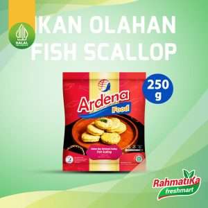 Ardena Food Fish Scallop 250g