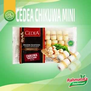 Cedea Chikuwa Mini / Ikan Olahan Cedea 500 gram (Frozen Food)