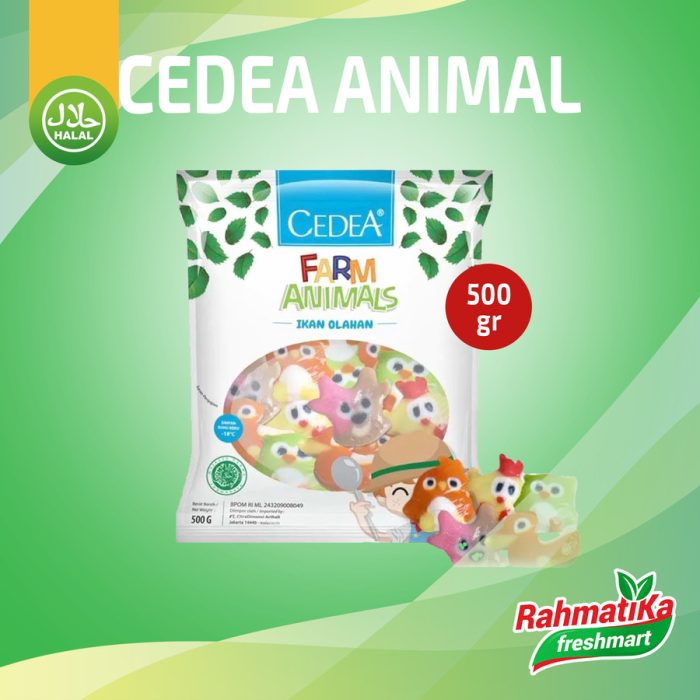 Cedea Farm Animals / Ikan Olahan Cedea 500 gram (Frozen Food)