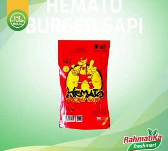 Hemato Burger Sapi 280 gr (Frozen Food)