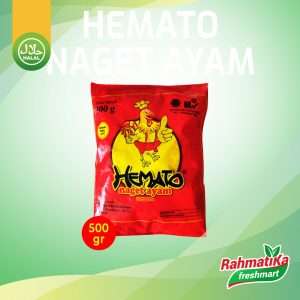 Hemato Nugget Ayam / Naget Ayam 500 gr (Frozen Food)