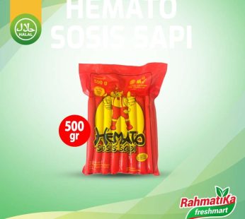 Hemato Sosis Sapi 500 gram