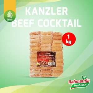 Kanzler Sosis Sapi / Beef Cocktail Sausage 1 Kg