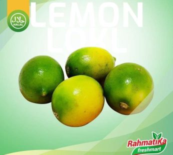 Lemon Lokal Segar / Buah Jeruk Lemon Fresh 500 gram (Buah Segar)