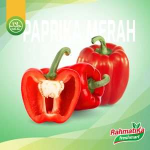 Paprika Merah Segar / Paprika Merah Fresh 1 pcs (Sayur Segar)