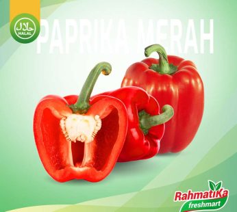 Paprika Merah Segar / Paprika Merah Fresh 1 pcs (Sayur Segar)