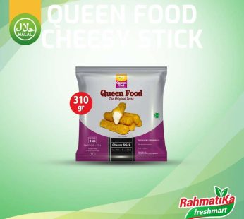 Queen Food Cheesy Stick Isi 8 Pcs 310 gram