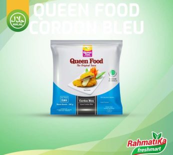 Queen Food Cordon Bleu / Ayam Cordon Bleu Isi 3 Pcs 340 gram