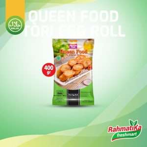 Queen Food Tori Egg Roll Isi 18 Pcs 400 gram