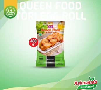 Queen Food Tori Egg Roll Isi 18 Pcs 400 gram