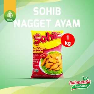 SOHIB Chicken Nugget / Naget Ayam Kombinasi 1 Kg