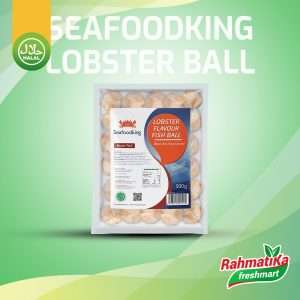 Seafoodking Lobster Flavour Fish Ball 500 gr (Frozen)