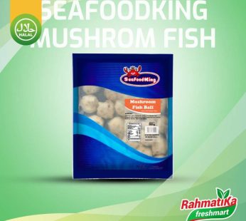 Seafoodking Mushroom Fish Ball – Bakso Ikan Jamur 500 gr (Frozen)