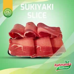 Sukiyaki Slice / Sukiyaki Beef 500 gram (Daging Frozen)