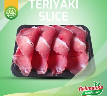 Teriyaki Slice / Teriyaki Beef 500 gram (Daging Frozen)