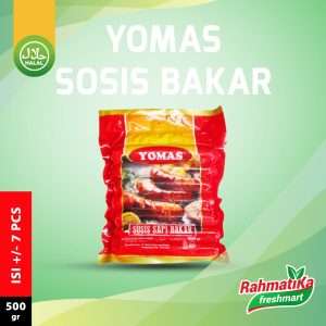 Yomas Sosis Sapi Bakar 500 gr Isi 7 pcs