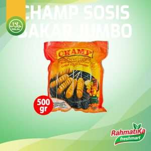 Champ Sosis Bakar Jumbo 500 gram (Frozen)