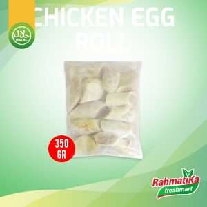 Chicken Egg Roll Sekitar 350 gram (Frozen)