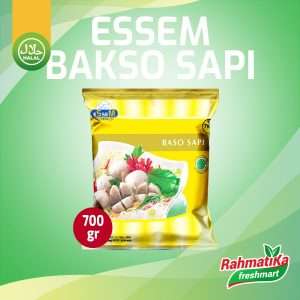 Essem Bakso Sapi / Baso Sapi Kuning 700 gr (Frozen Food)