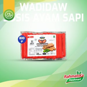 Essem Wadidaw Sosis Kombinasi Ayam Sapi 800 gram Isi 40 Pcs (Frozen)