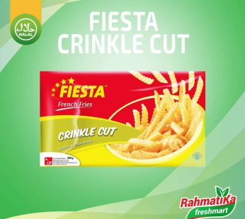 Fiesta Crinkle Cut / French Fries / Kentang Irisan Beku 500 gram