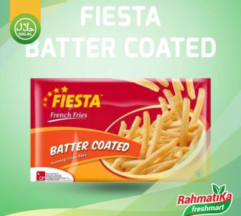 Fiesta French Fries Batter Coated / Kentang Irisan Beku 500 gram