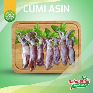 Cumi Asin Jarum / Ikan Cumi Asin Jarum 250 gram