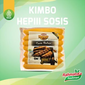 Kimbo Heppiii Sosis Bakar Isi 7 Pcs / 500 gr