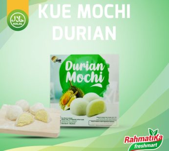 Durian Mochi / Kue Mochi Duren Musang King 120g (Isi 4 pcs)