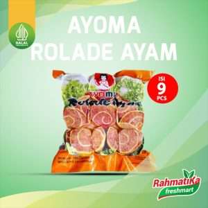 Ayoma Rolade Ayam Isi 9 / 225 gr