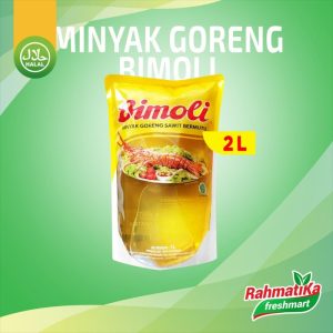 Bimoli Minyak Goreng Refill / Minyak Goreng Sawit 2 Liter