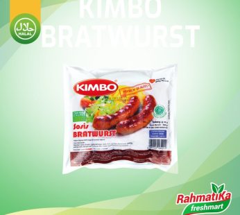 Kimbo Sosis Bratwurst Isi 6 / 500 gr (Frozen Food)