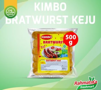 Kimbo Sosis Bratwurst Keju 500 gr Isi 6