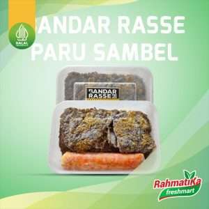 BANDAR RASSE Paru Sambel Nyonyor 350 gr