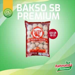 Bakso SB Premium Isi 25 / Bakso Sumber Selera 325 gram (Frozen Food)