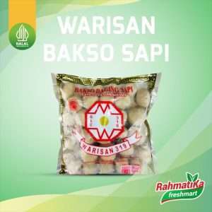 Bakso Warisan319 Matahari Daging Sapi 700g Isi 50