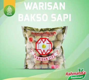 Bakso Warisan319 Matahari Daging Sapi 700g Isi 50