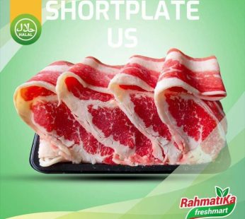 Beef Shortplate US / Daging Slice 500 gram (Frozen)