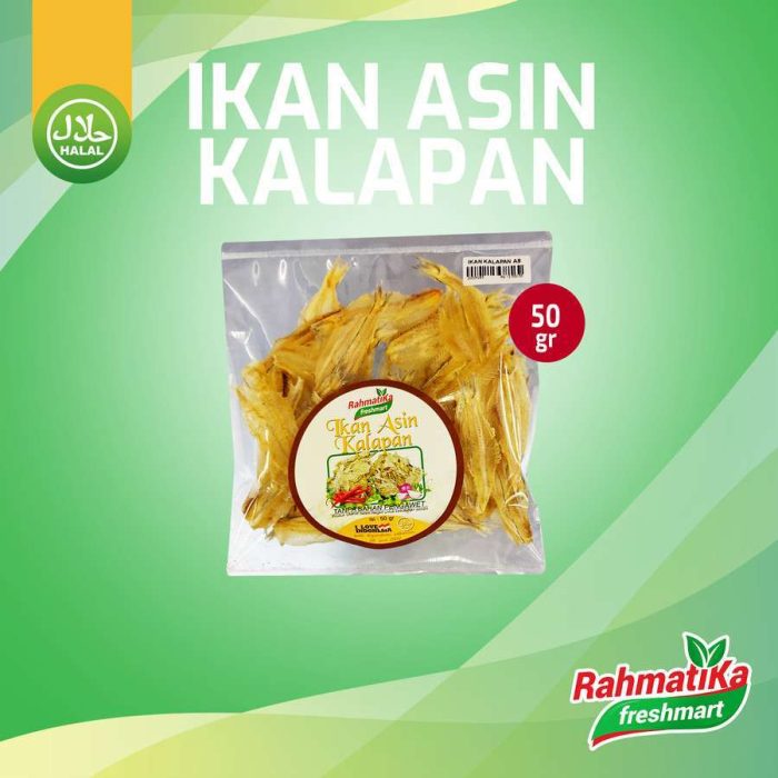 Ikan Asin Kalapan 50 gr