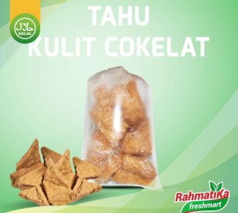 Tahu Kulit Cokelat Segitiga Isi 10 Pcs