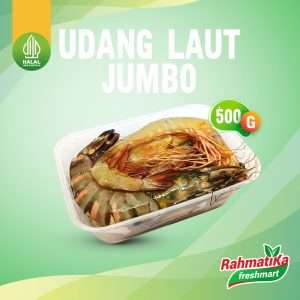 Udang Laut Jumbo 500 gr