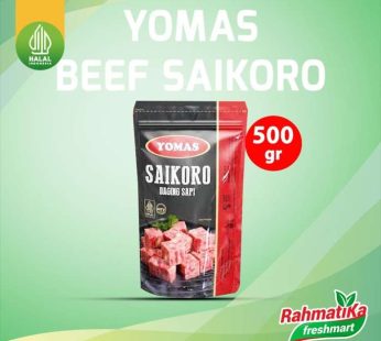 Yomas Beef Saikoro / Daging Sapi Saikoro 500 gr