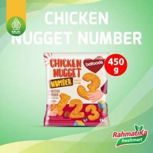 Belfoods Chicken Nugget Number 450 gr