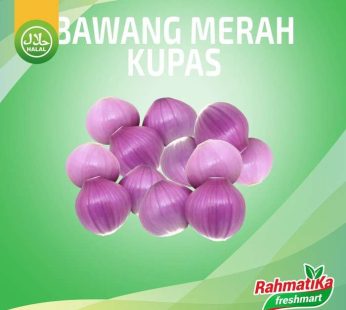 Bawang Merah Brebes Kupas / Bawang Merah Kupas Berkualitas 250 gram