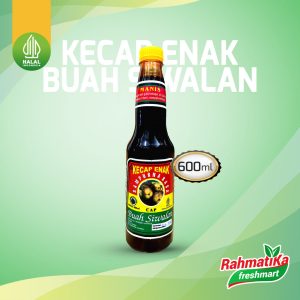 Kecap Enak Cap Buah Siwalan Botol 600 ml